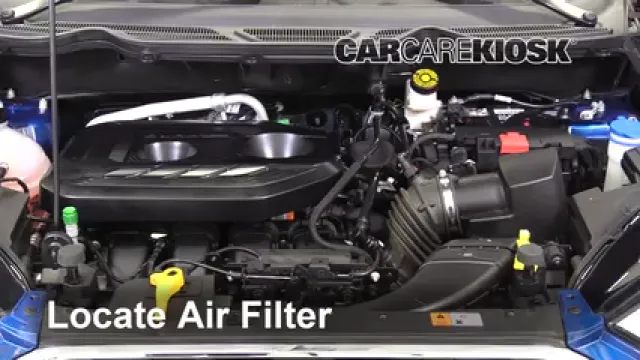 2018 Ford EcoSport Titanium 2.0L 4 Cyl. Filtro de aire (motor) Cambio